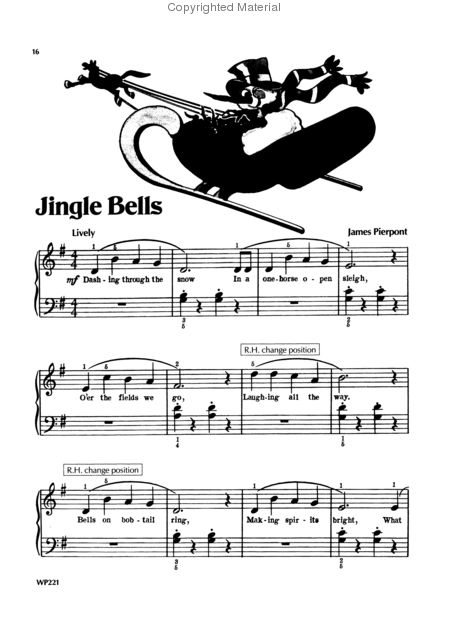 Popular Christmas Songs Primer Level Klavier