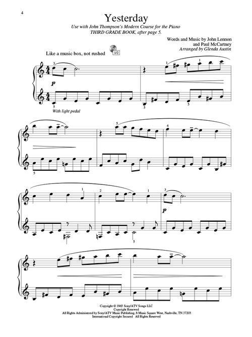 john thompson piano pdf